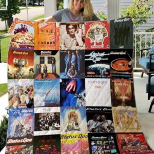 Status Quo Quilt Blanket  Limited Quilt Blanket